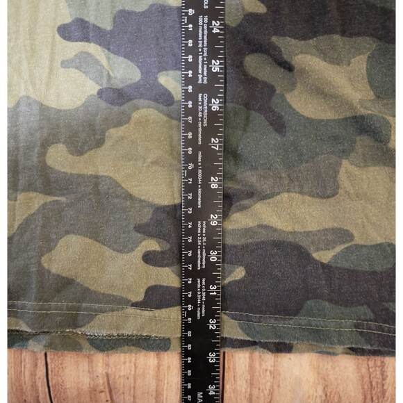 Champion Men's Classic Long Sleeve T Shirt Camo Sleeve Logo Size 3XL XXXL Rare - Picture 3 of 9